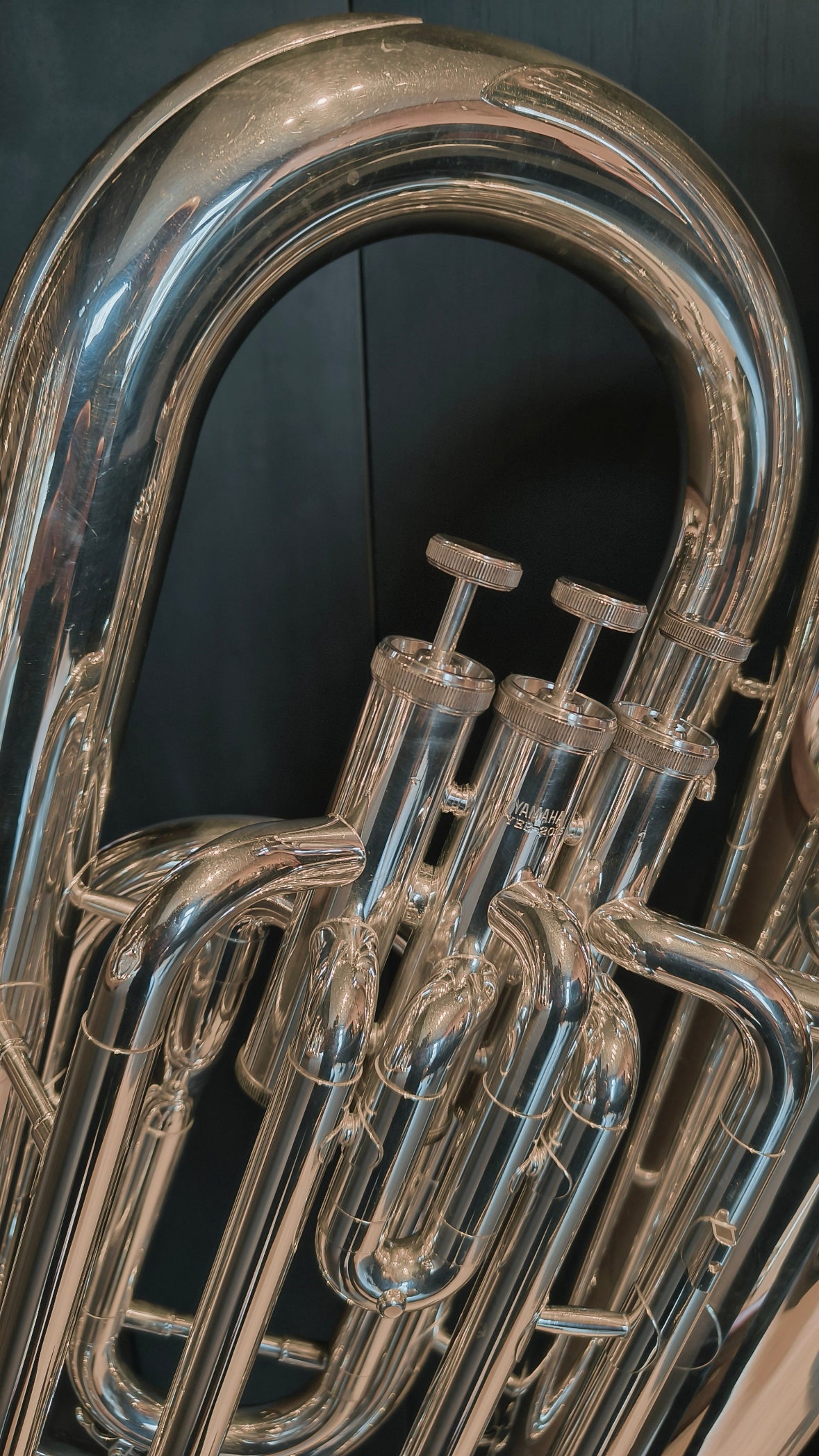 Yamaha YEB201S Drie Knops Es Bas Tuba - occasion