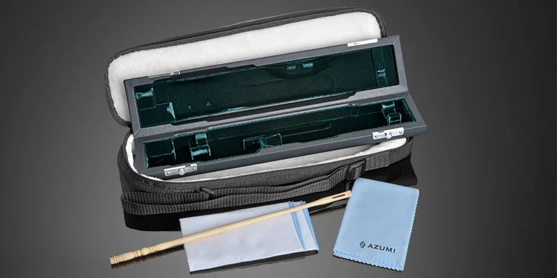 Azumi AZ-Z3 dwarsfluit met zilver Altus kopstuk
