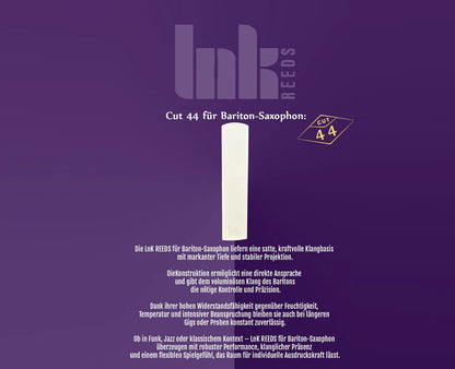 LnK Bariton saxofoon Riet Cut44