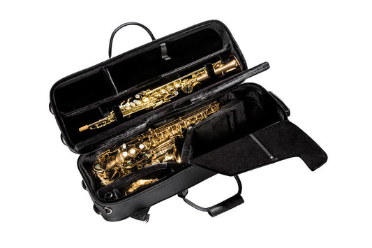BroPro W730AS Opera style combi koffer alt+sopraan saxofoon zwart