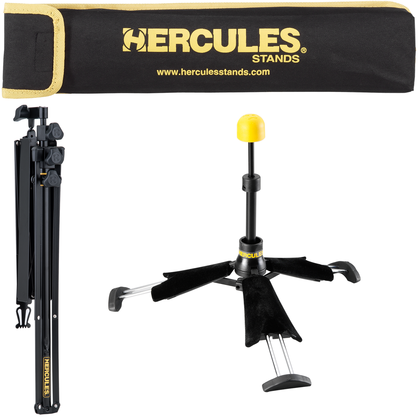 Hercules klarinet standaards TravLite set