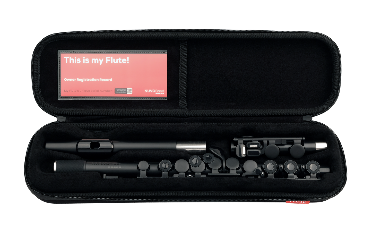 NUVO Student Flute 2.0, zwart