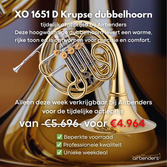 XO Bb/F dubbelhoorn, Krupse XO1651D
