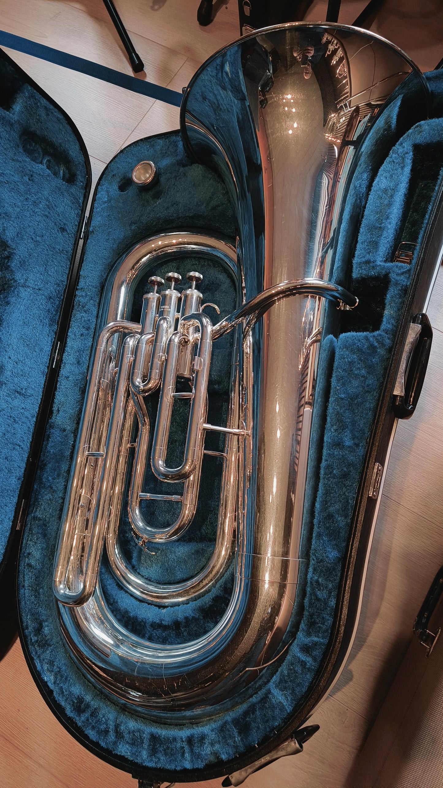 Yamaha YEB201S Drie Knops Es Bas Tuba - occasion